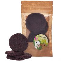 Biscuits à la betterave et aux graines de lin Factory herbs - Friandises pour rongeurs et lapins - 100 g