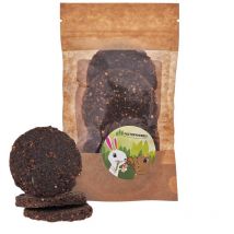 Biscuits au topinambour et aux graines de lin Factory herbs - friandises pour rongeurs et lapins - 100 g