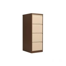 Bisley - 4 drw filing cab coffee/cream - BY90709