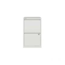A4 2 Drawer Flush Front Filing Cabinet - Chalk - Bisley