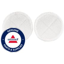 Bissell – Kit di sostituzione dischi morbidi per SpinWave – 4 pezzi – Mop pad bianco