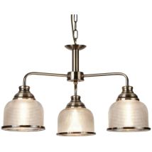 Gebraucht] Searchlight Hängeleuchte Bistro Ii Rund Altmessing Deckenlampe Lampe Leucht Spot B-Ware