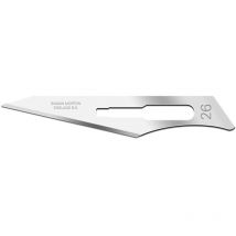 426 sm Lama per bisturi 55 mm Carbonio Carbone 100 pz. - Ideal Tek