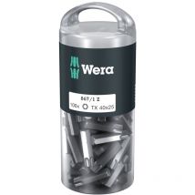 867/1 torx diy 100, tx 40 x 25 mm, 100-tlg. - Wera