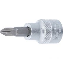 Bit-Einsatz Antrieb Innenvierkant 10 mm (3/8') Kreuzschlitz PH2