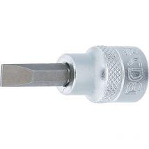 Bit-Einsatz Antrieb Innenvierkant 10 mm (3/8') Schlitz 7 mm