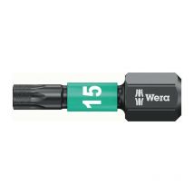 Wera - Impaktor dc T15 Longitud de la punta 25 mm 1/4 pulg. C6.3 Impactor. dc 10 em