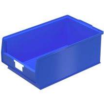 BITO Sichtlagerkasten PK Set inklusive Etikett / PK2 500x315x200 blau (6 Stk.)
