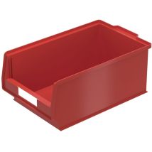 Sichtlagerkasten pk Set inklusive Etikett / PK3 350x210x145 rot (10 Stk.) - Bito