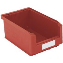 Sichtlagerkasten sk Set / SK3521 350x210x145 rot inklusive Etikett (10 Stk.) - Bito
