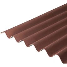 Radmat Building Products - Bitumen Corrugated Red Roofing Sheet 2m x 950mm x 2.6mm