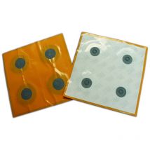 502000 - 2 x Manchettes étanche 4 Eingänge 200x200mm - R'Box - für Kabel Ø16à25mm - Bizline