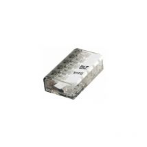 Borne de connexion - a leviers - 5 entrées - bizwing - 0.2 à 4 mm2 - boite de 25 Bizline 301615