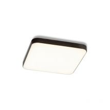 Rendl Light - bjork sq 9 plafonnier encastré noir 230V led 6W 3000K