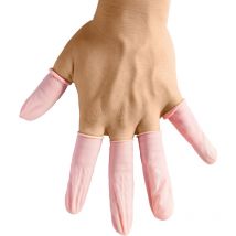 A-2811 ESD-Fingerlinge antistatisch, puderfrei Kleider-Größe: m Latex - BJZ