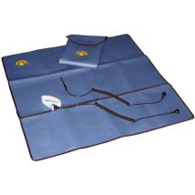 BJZ - C-190 100N ESD-Service-Set Blau (l x b) 600 mm x 600 mm inkl. Erdungskabel, inkl. Erdungsarmband