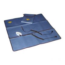 C-190 100N Kit de service antistatique (esd) bleu (l x l) 600 mm x 600 mm câble de terre inclus, dragonne incluse, câble de raccordement inclus