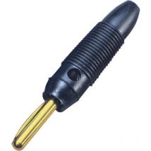 Bkl Electronic - 072150/g Bananenstecker Stecker, Gerade Stift-ø: 4 Mm Schwarz 1 St.