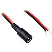 075123 Cavo per bassa tensione Presa a bassa tensione - Estremità aperta 2.50 mm 5.00 m 1 pz. - Bkl Electronic