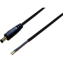 075909-750 DC-Steckverbinder DC-Hohlstecker - Aderendhülsen 5.5 mm 2.5 mm 0.75 m 1 - Bkl Electronic