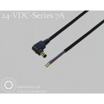 075911 Connettore dc Spina cava cc - Capicorda di testa 2.5 mm 1.5 m 1 pz. Singolo - Bkl Electronic