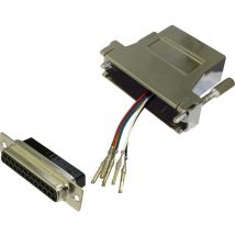 10121126 Adapter D-SUB-Buchse 25pol. - RJ12-Buchse 1 St. Single - Bkl Electronic