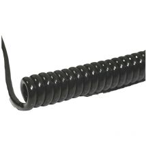 Bkl Electronic - 1506212 Câble spiralé Li12Y11Y 400 mm/ 1600 mm,4 x 0.50 mm²,noir1 pc(s)