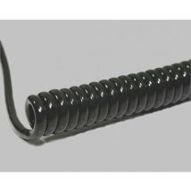 1506309 Spiralkabel Li12YD11Y 400 mm / 1600 mm 8 x 0.14 mm² Schwarz 1 St. - Bkl Electronic