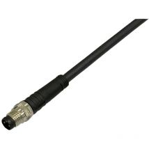 BKL Electronic 2700026 Câble de raccordement M8 mâle, droit 10 m Nombre de pôles: 4.5 1 pc(s)