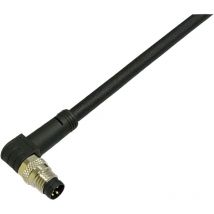 BKL Electronic 2700030 Sensor-/Aktor-Anschlussleitung M8 Stecker, gewinkelt 2 m Polzahl Sensoren: 4