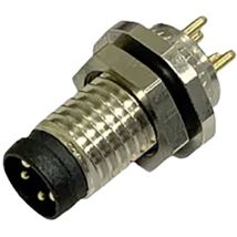 Bkl Electronic - 2701500 Sensor/Aktor Einbaustecker M8 Polzahl Sensoren: 3 1 St.