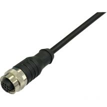 2702006 Sensor-/Aktor-Anschlussleitung M12 Kupplung, gerade 2 m Polzahl Sensoren: 4.5 - Bkl Electronic