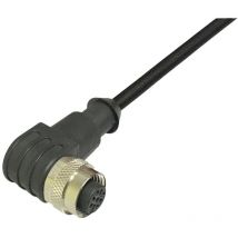 BKL Electronic 2702011 Câble de raccordement M12 femelle, coudé 10 m Nombre de pôles: 3 1 pc(s)