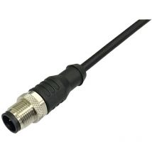 2702018 Câble de raccordement M12 mâle, droit 2 m Nombre de pôles: 3 1 pc(s) - Bkl Electronic