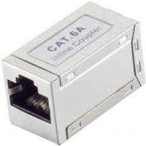 Connecteur RJ45, Cat 6a, stp, stp, slim, argent 10121206 Nombre de pôles 8 argent 1 pc(s) - Bkl Electronic