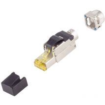 Bkl Electronic - Fiche RJ-45, outil, Cat.. 8.1, stp, baïonnette 10121219 argent 1 pc(s)