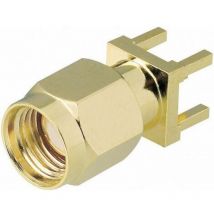 Bkl Electronic 0419021 0419021 Sma-reverse-steckverbinder Stecker, Einbau Vertikal 50 Ω 1 St.