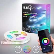 I Striscia led rgbic Wifi 10 m i Controllo app i Sensore musicale i Barra luminosa i led Chaser i Striscia led rgbic i Compatibile con Alexa i Banda