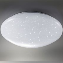 B.k.licht - plafonnier led étoiles éclairage plafond effet scintillant