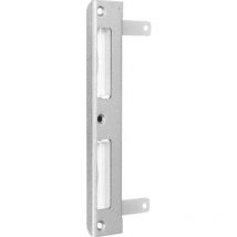 Profilschließblech S282, 28x170x8 rd, nickelsilber, UF9010 - BKS