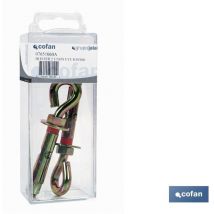 Blister De 1 Unité Cheville Anneau Métallique 8/10x60