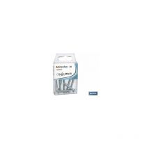 Vis hexagonales din 933 en zinc blister 8 unités. M-6x20