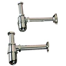 Bl Sifone A Bottiglia Ottone Cromato D 1 1/4