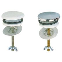 Bl Tappo Copriforo Ottone Cromato 2 Pz