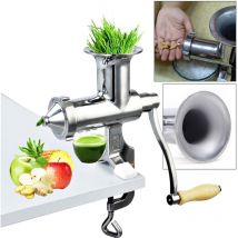 Senderpick - BL30 Extractor de jugo manual 304 Acero inoxidable para hierba de trigo y hierbas silvestres