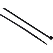 Edison - Black Cable Ties 2.5 x 100mm, Pack of 100- you get 5