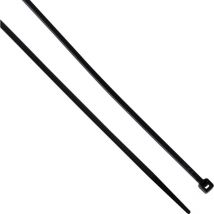 Edison - Black Cable Ties 2.5 x 160mm, Pack of 100- you get 5