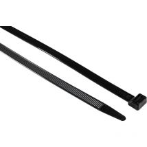 Black Cable Ties 12.7 x 580mm, Pack of 100 - Edison