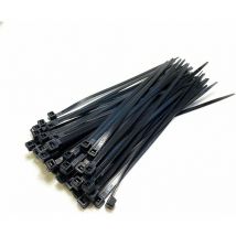 Black Cable Ties Zip Straps 4.8mmx450mm x50 ( On1shelf ) - Black