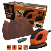 Black&decker - Black and Decker Mouse Detail Palm Sander Ergonomic Grip BEW230-GB KA161